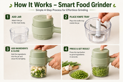 Wireless Electric Vegetable Cutter – Fast, Easy & Mess-Free Prep
