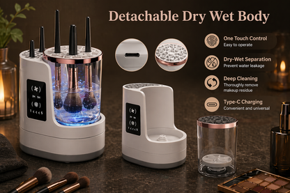 Automatic Makeup Brush Cleaner & Dryer