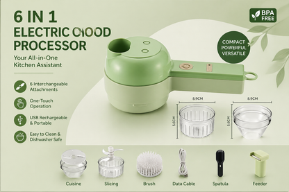 Wireless Electric Vegetable Cutter – Fast, Easy & Mess-Free Prep