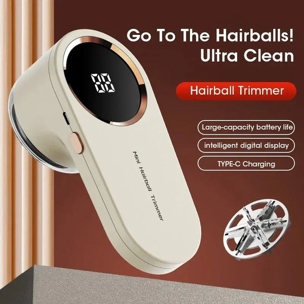 Electric Fabric Lint Remover & Fuzz Shaver for Clothes, Sweaters & Upholstery